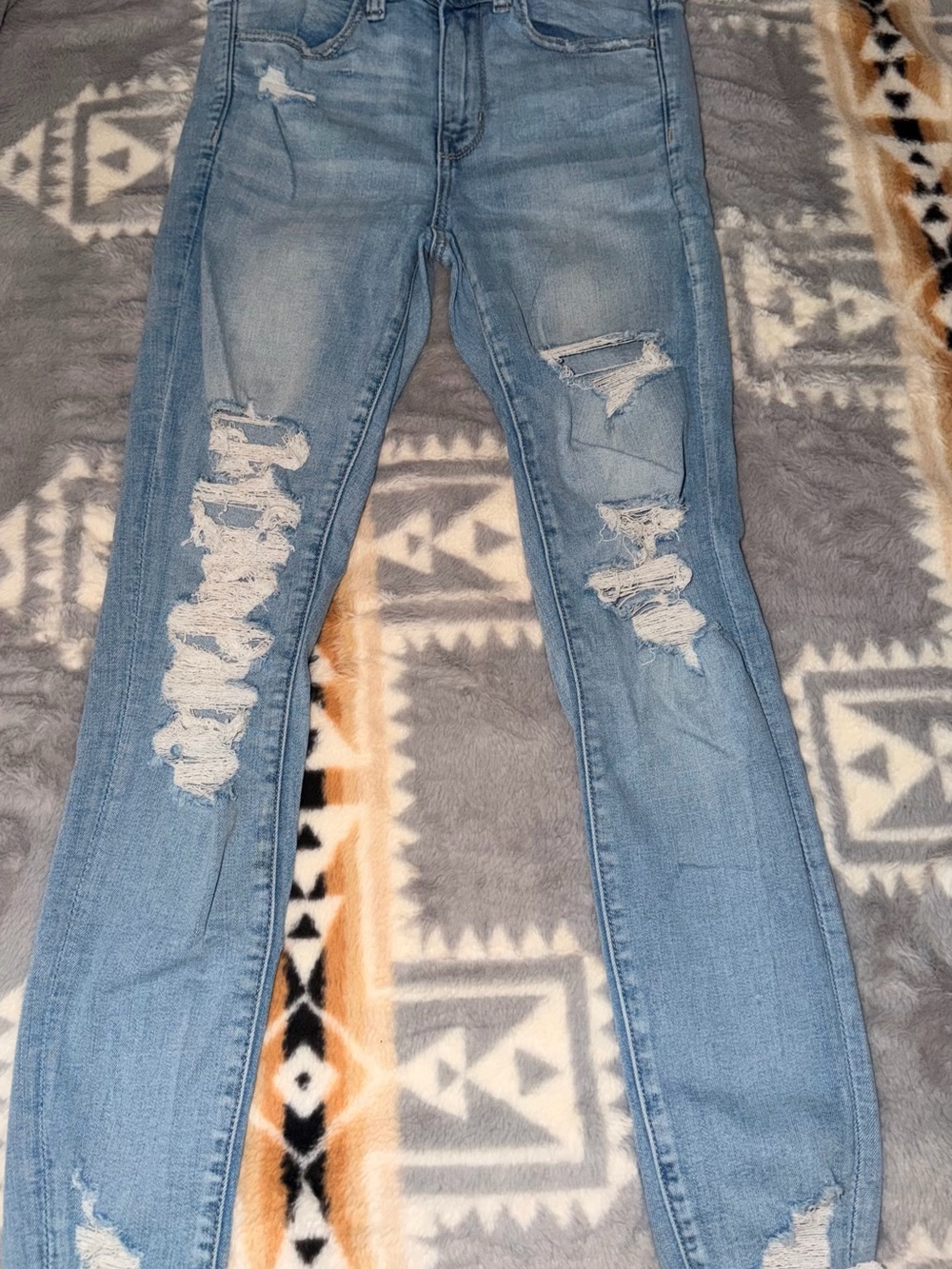 American Eagle Outfitters Light Blue High Rise Jegging